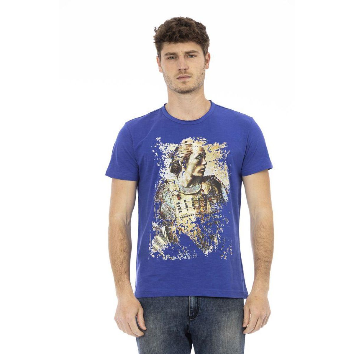 Trussardi Action Trussardi Blå Bomuld T-Shirt