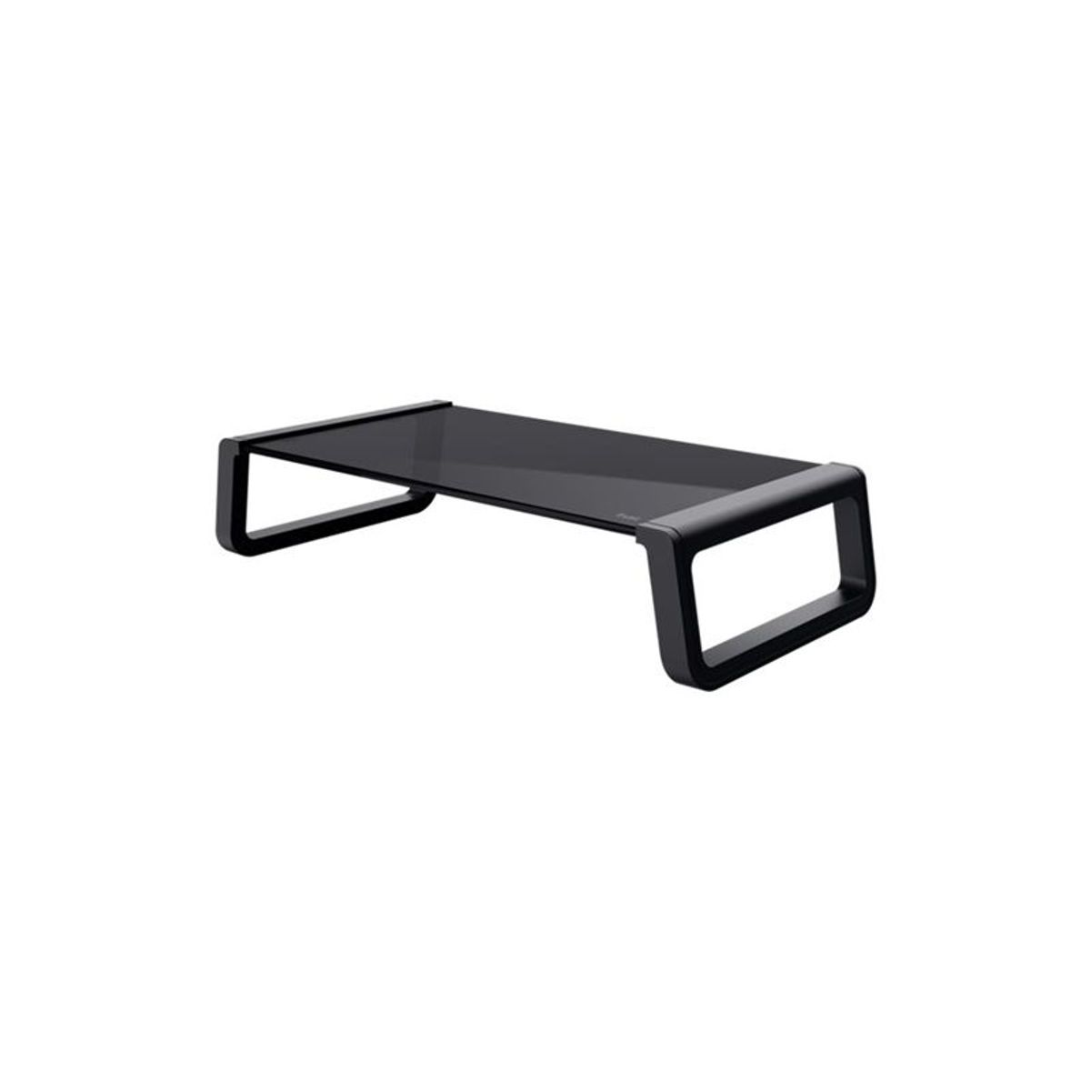 TRUST MONTA GLASS MONITOR STAND - BLACK