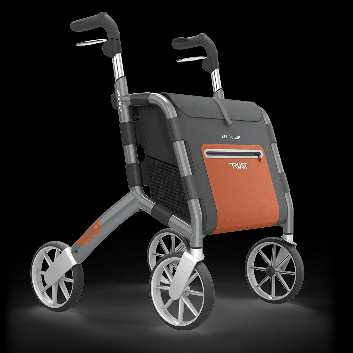 TrustCare Lets Shop Rollator