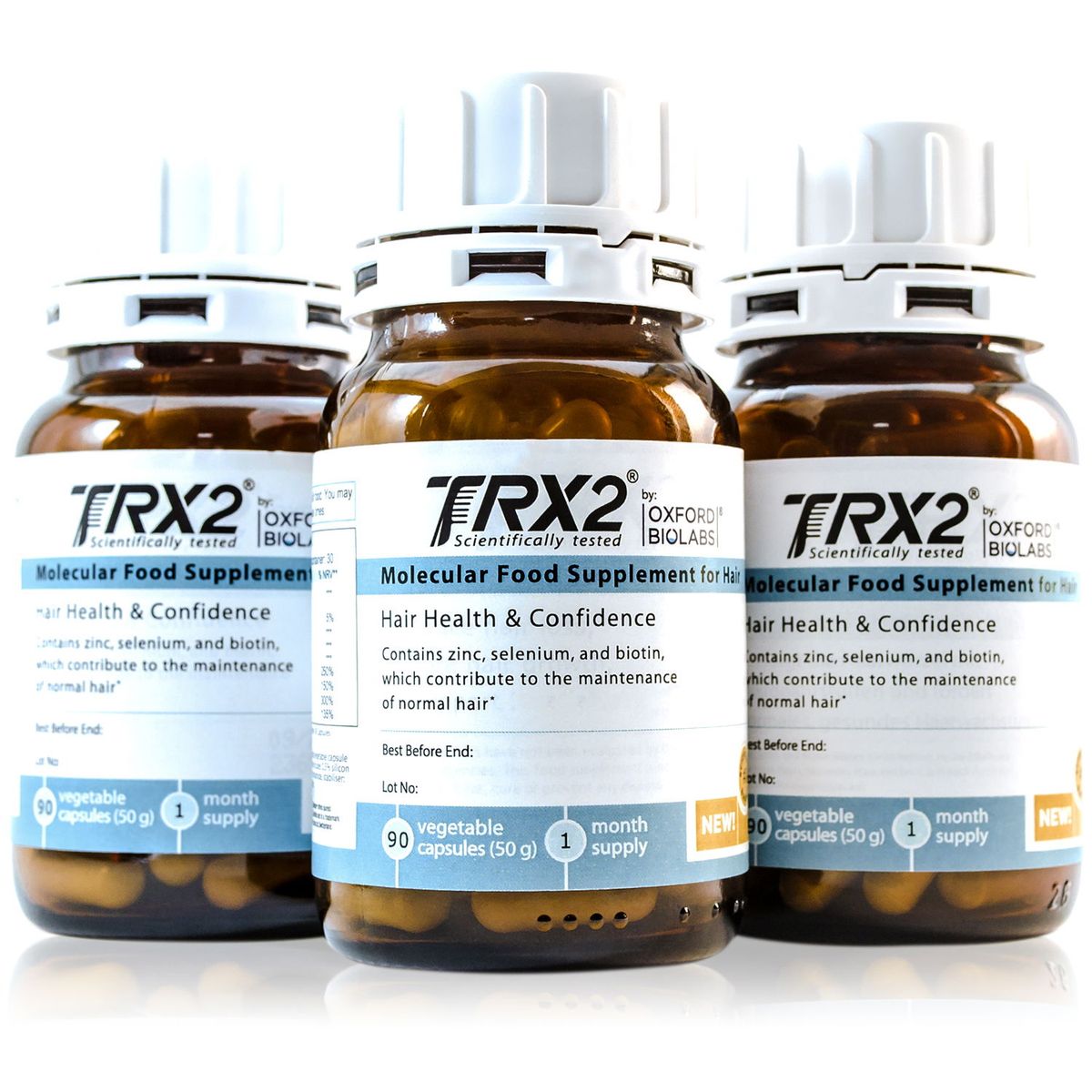 TRX2 - Molecular Food Supplement for Hair (6 x 50 g)