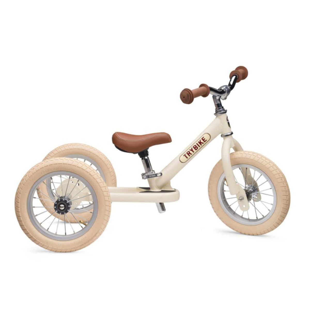 Trybike løbecykel med 3 hjul - Cream