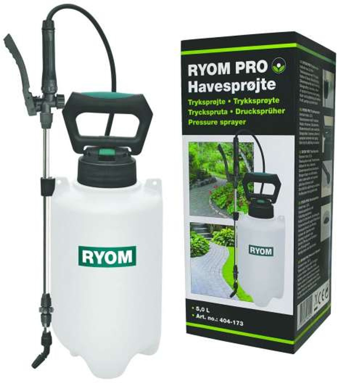 Tryksprøjte RYOM PRO 5 ltr