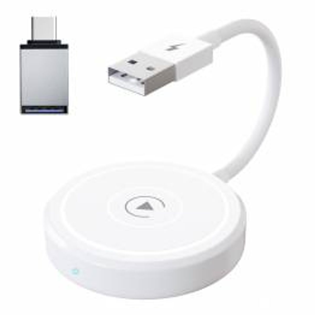 Trådløs Apple CarPlay dongle inkl. USB-C til USB 3.0 adapter