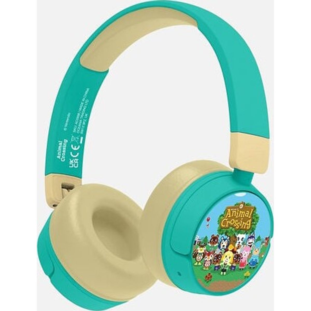 Trådløse Høretelefoner Til Børn - Animal Crossing - Kids Wireless Headphones