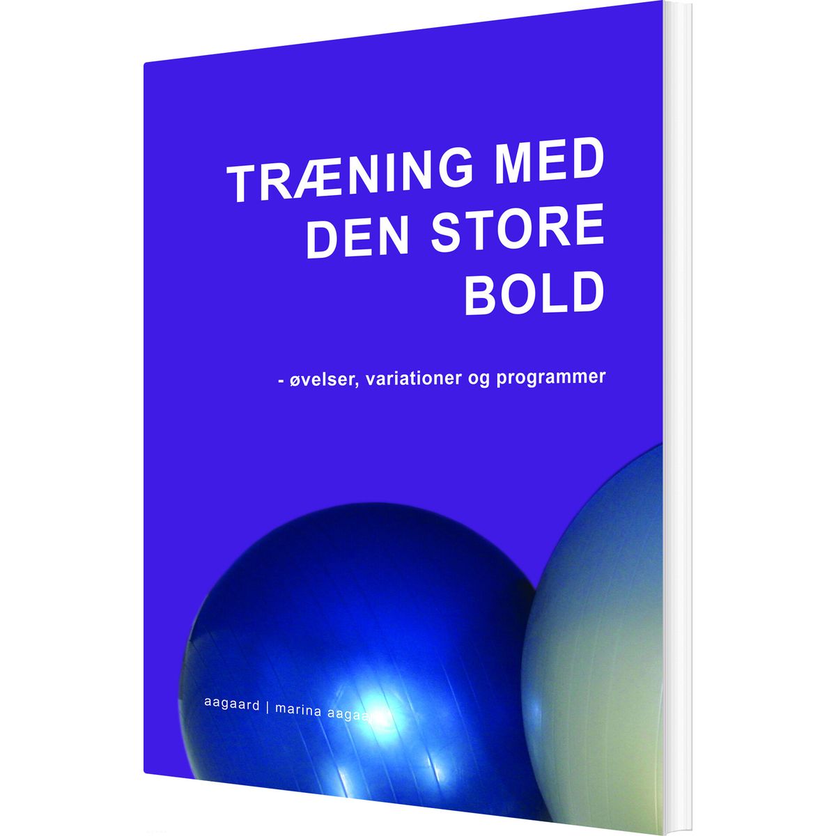 Træning Med Den Store Bold - Marina Aagaard - Bog