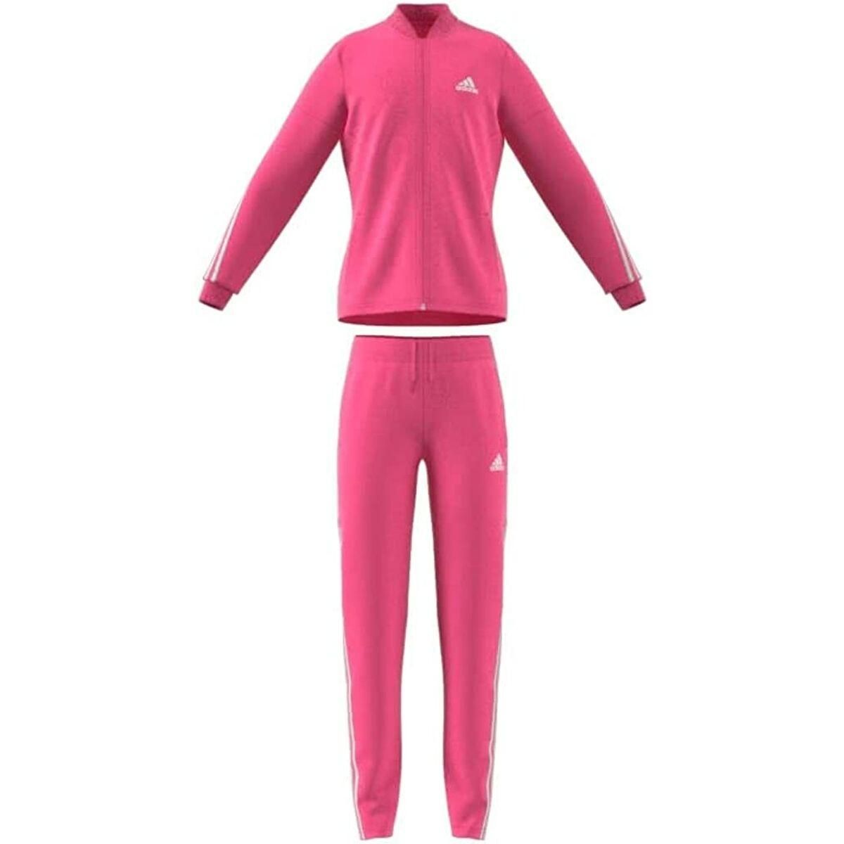 Træningsdragt til børn Adidas G3S PES TS HM4415 Pink 14 år