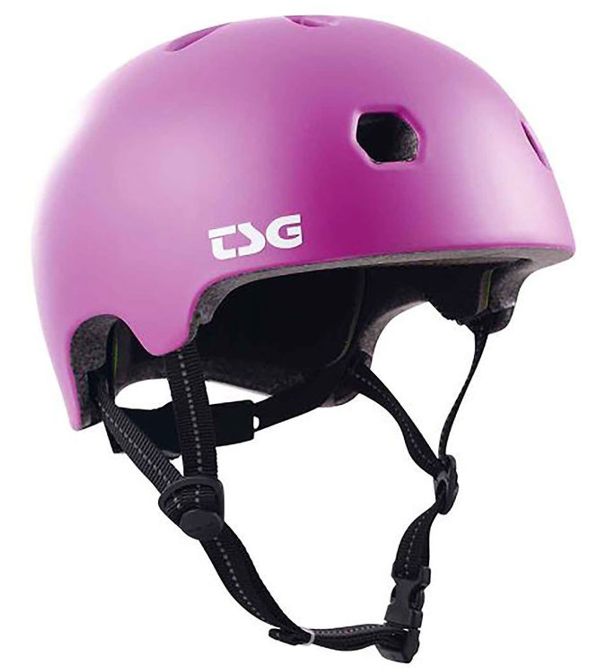 TSG Cykelhjelm - Meta Solid Color - Satin Purple Magic