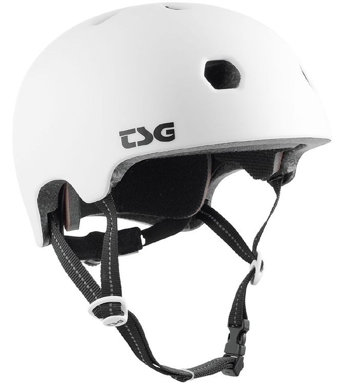 TSG Cykelhjelm - Meta Solid Color - Satin White