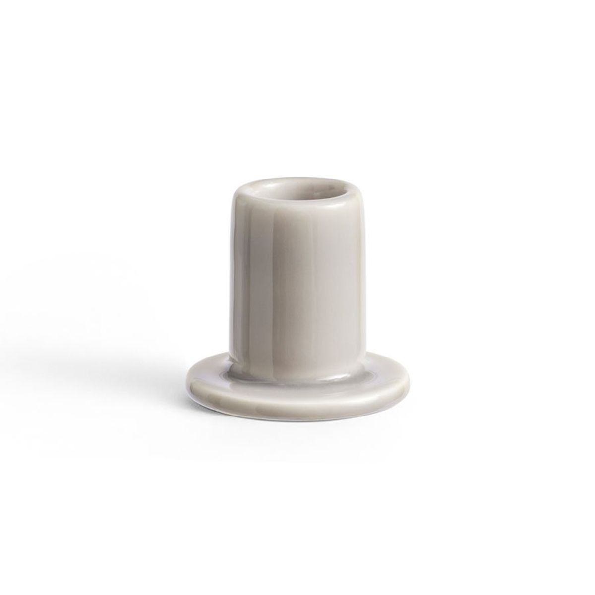 Tube Candleholder S light grey