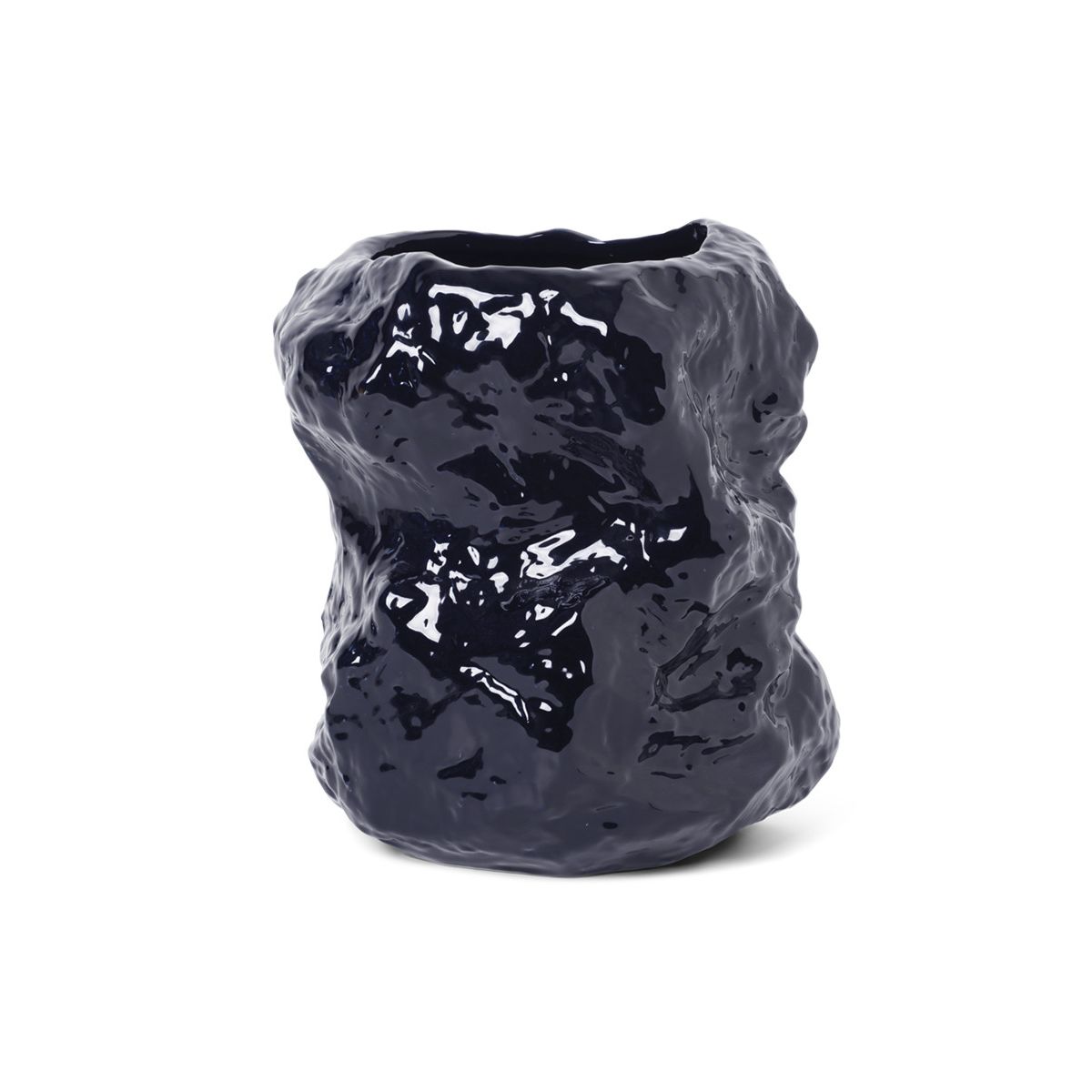 Tuck Vase fra Ferm Living (Dark blue)