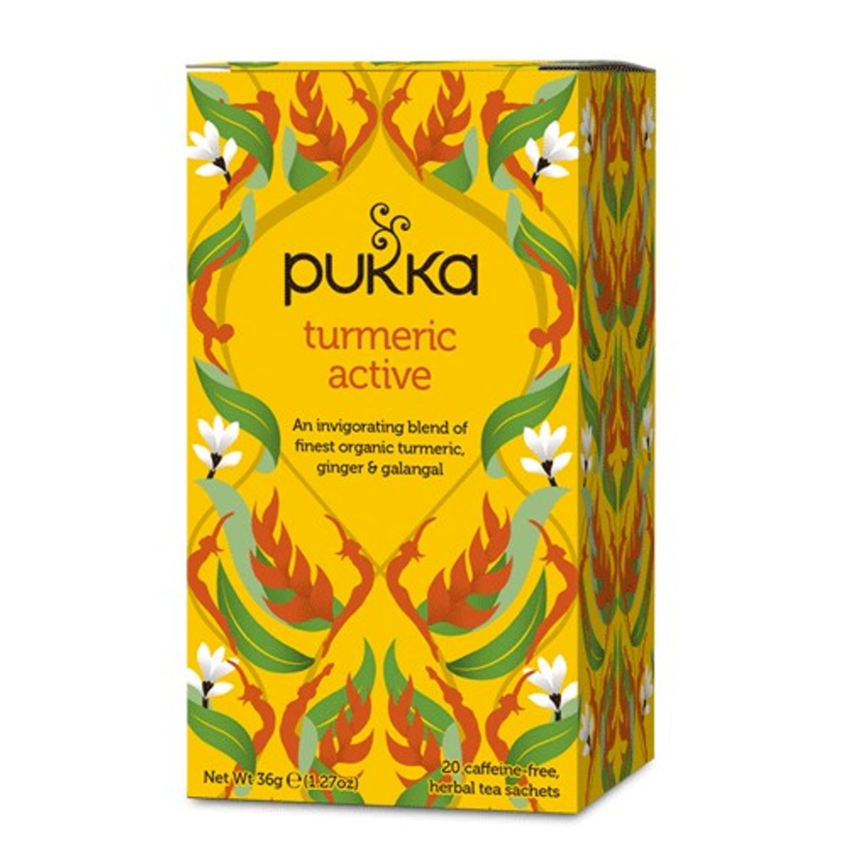 Tumeric Active te Økologisk - 20 breve - Pukka