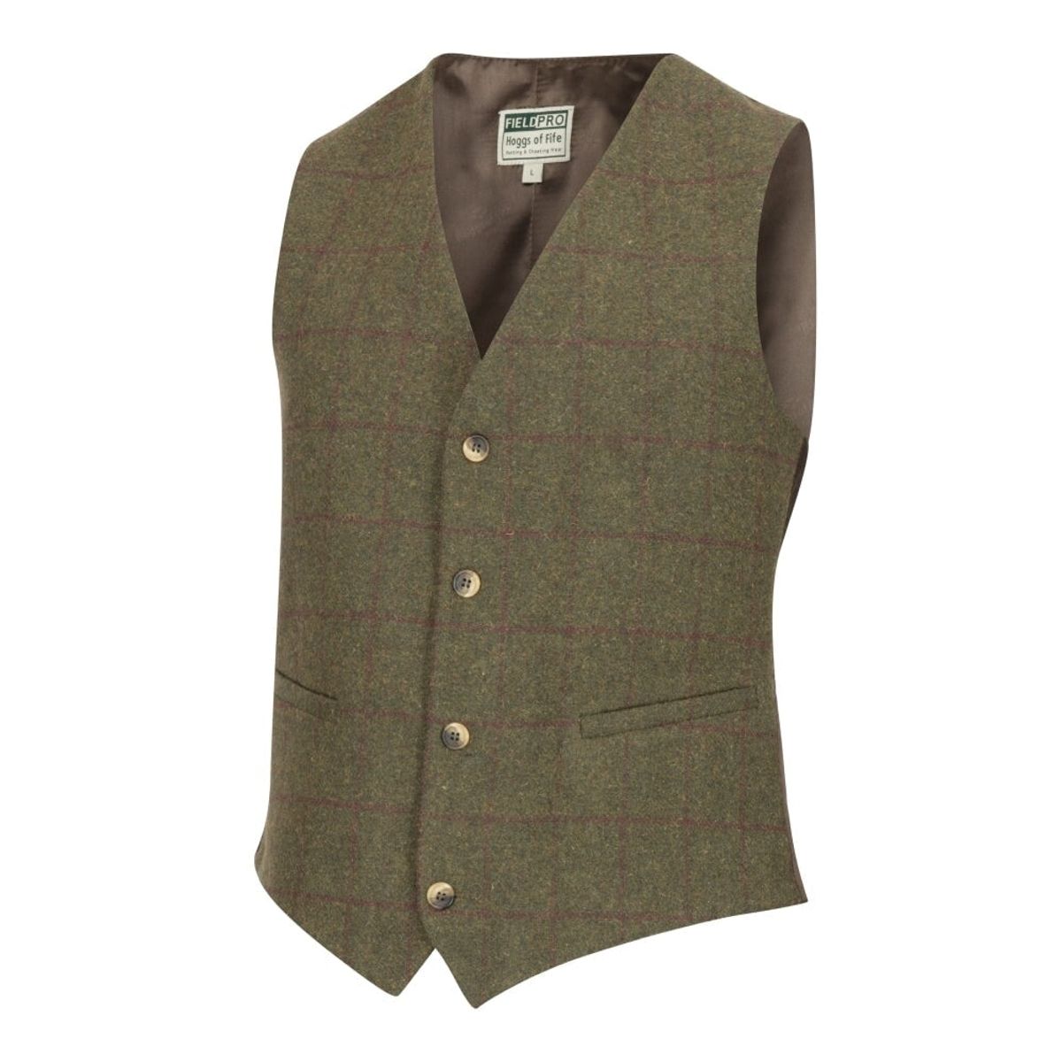 Tummel tweed formal waistcoat vest - 48 (3XL)