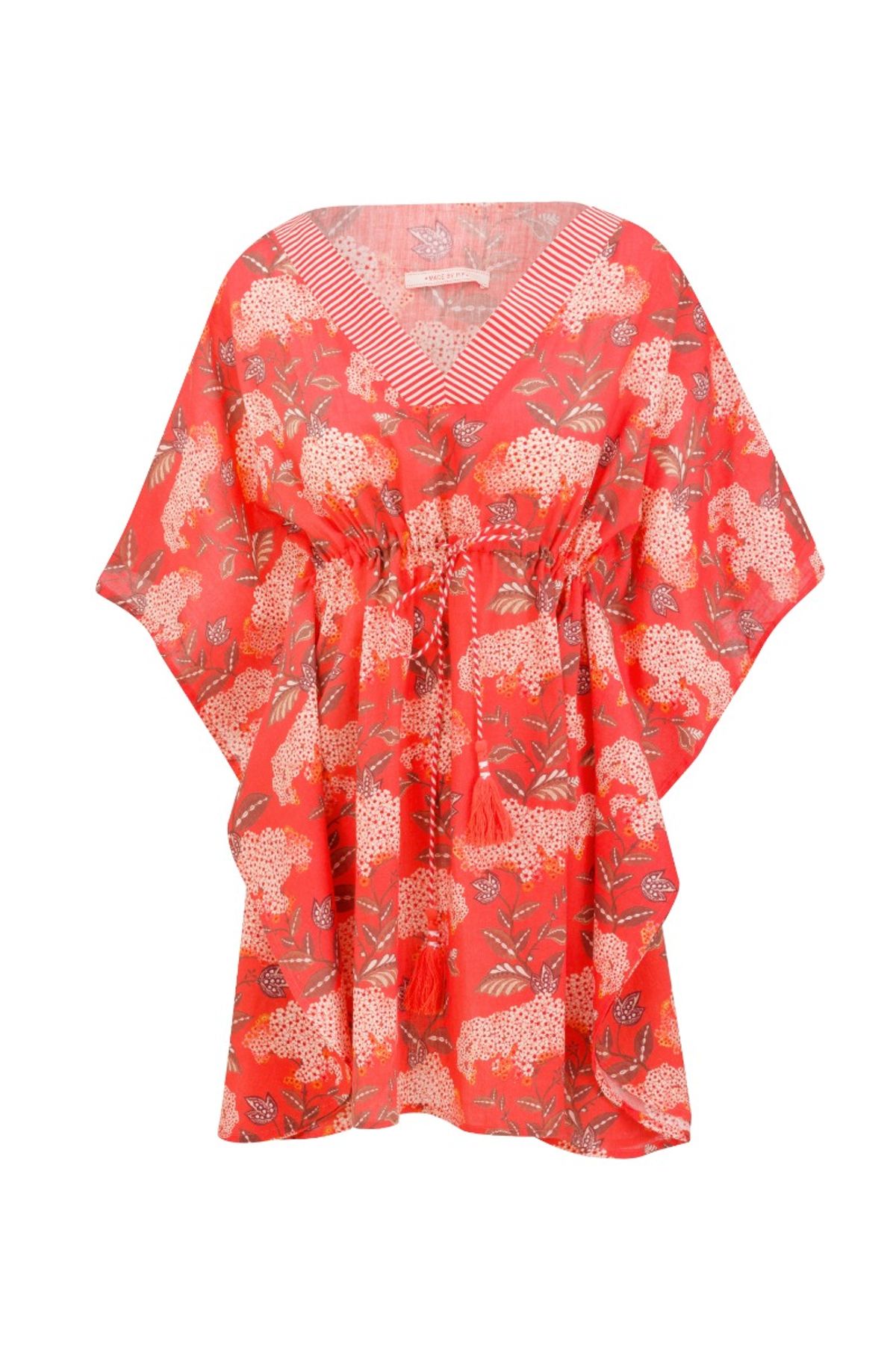 Tunic Flora Firenze Coral-Medium