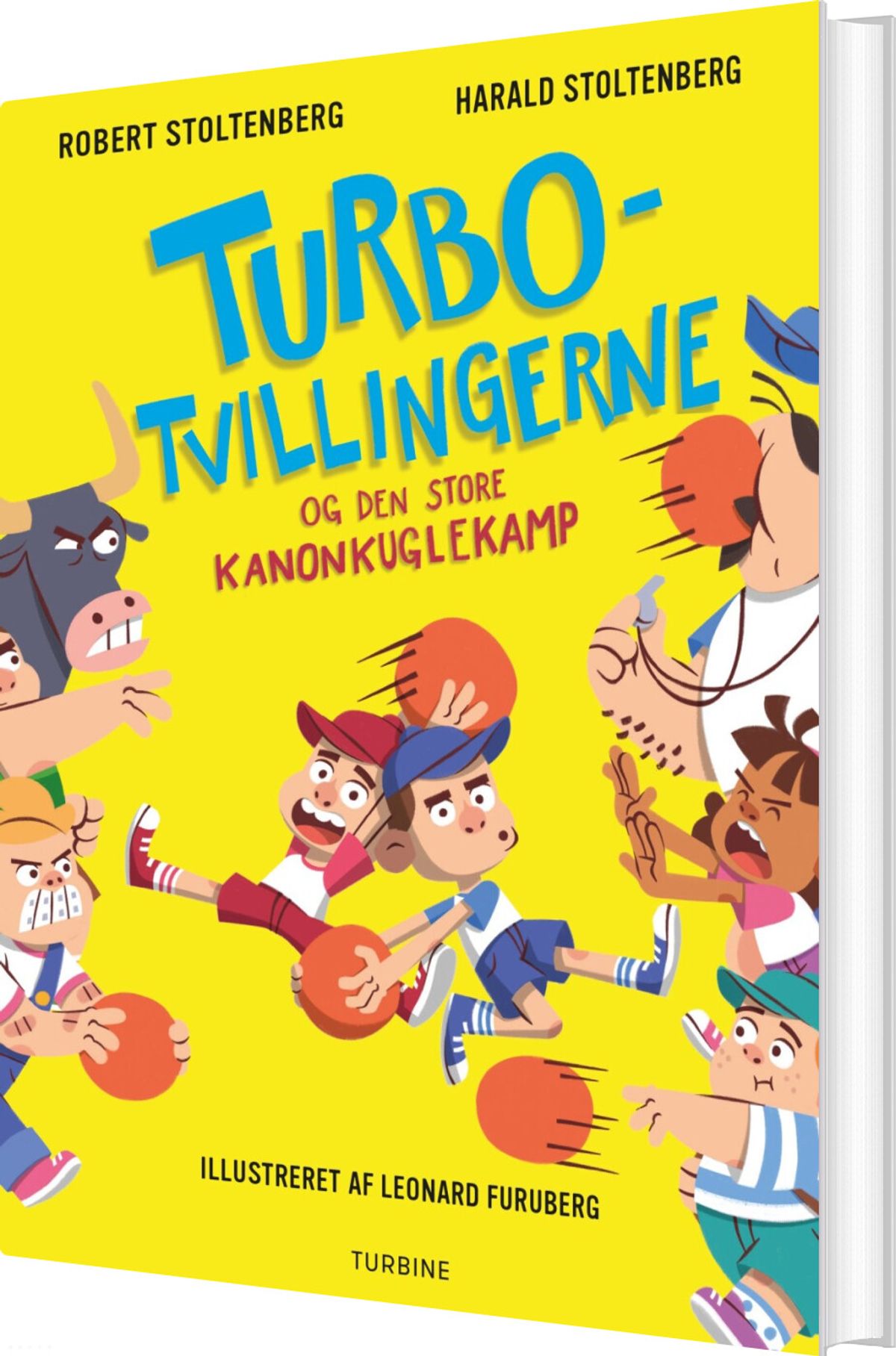 Turbotvillingerne Og Den Store Kanonkuglekamp - Robert Stoltenberg - Bog