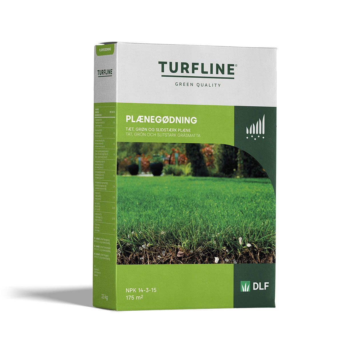 Turfline Plænegødning - 3,5 kg / 175 m2