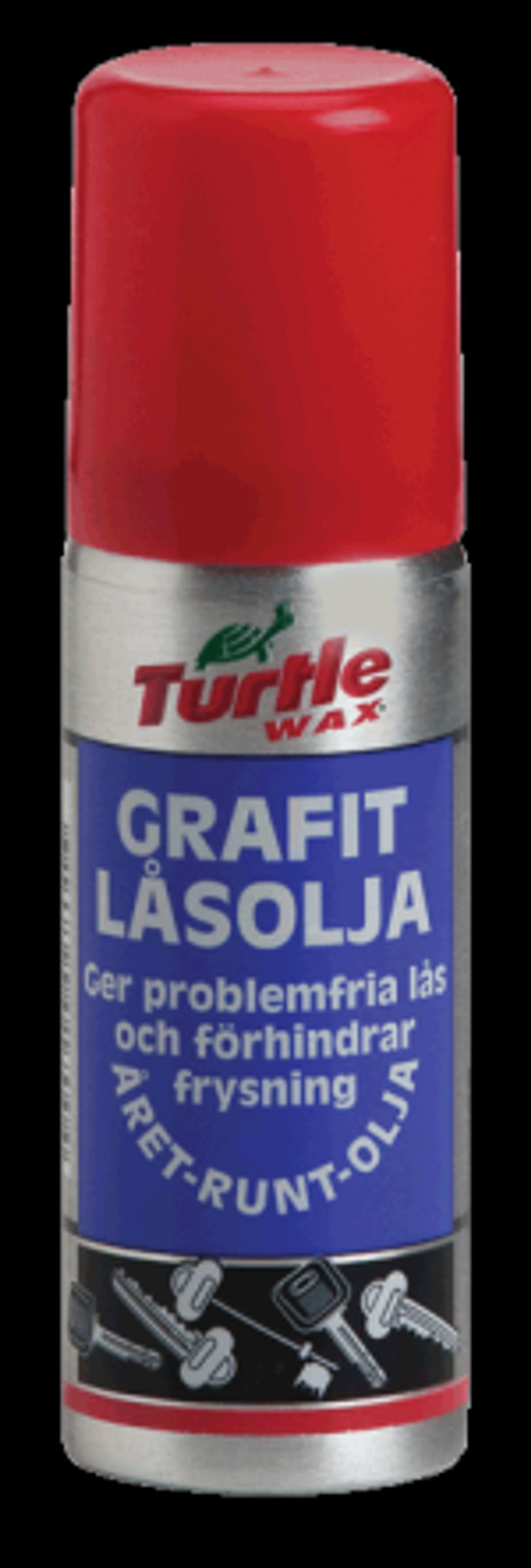 Turtle Låseolie m/Grafit 50 ml