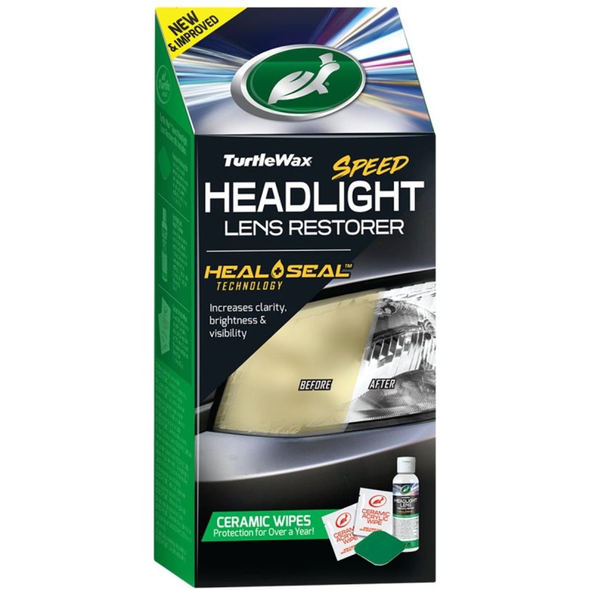 Turtle Wax Speed Headlight Restorer Kit