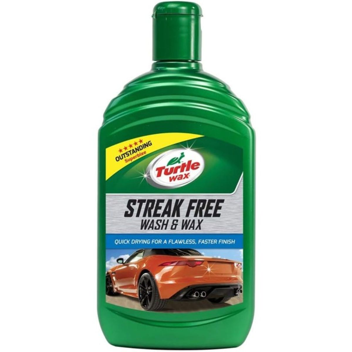 Turtle Wax Streak Free "All in One" Shampoo Wash & Wax 500ml