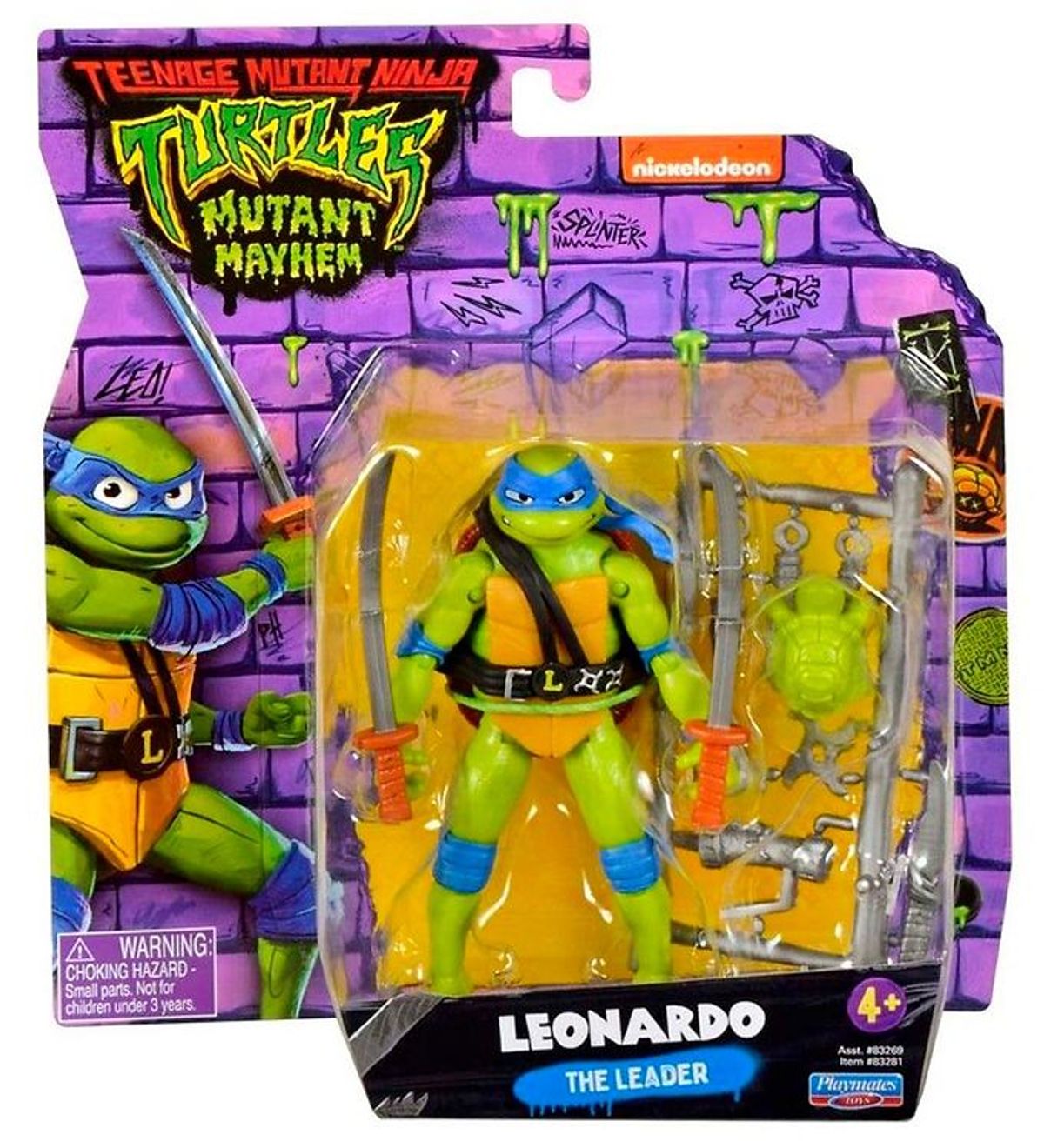 Turtles Figur - 12 cm - Leonardo