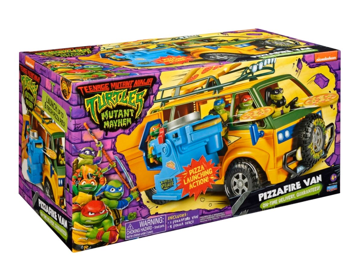 Turtles Mutant Mayhem Pizza Delivery Van