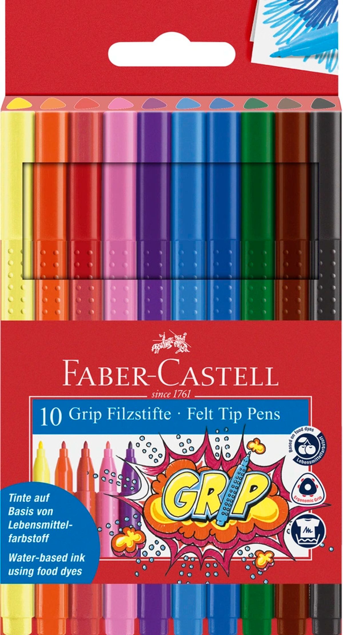 Tusser grip 2001 Faber-Castell 10 stk.