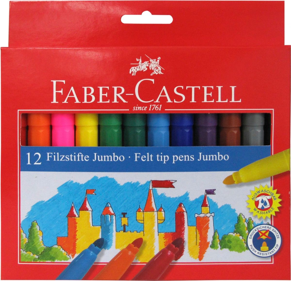 Tusser jumbo Faber-Castell 12ass