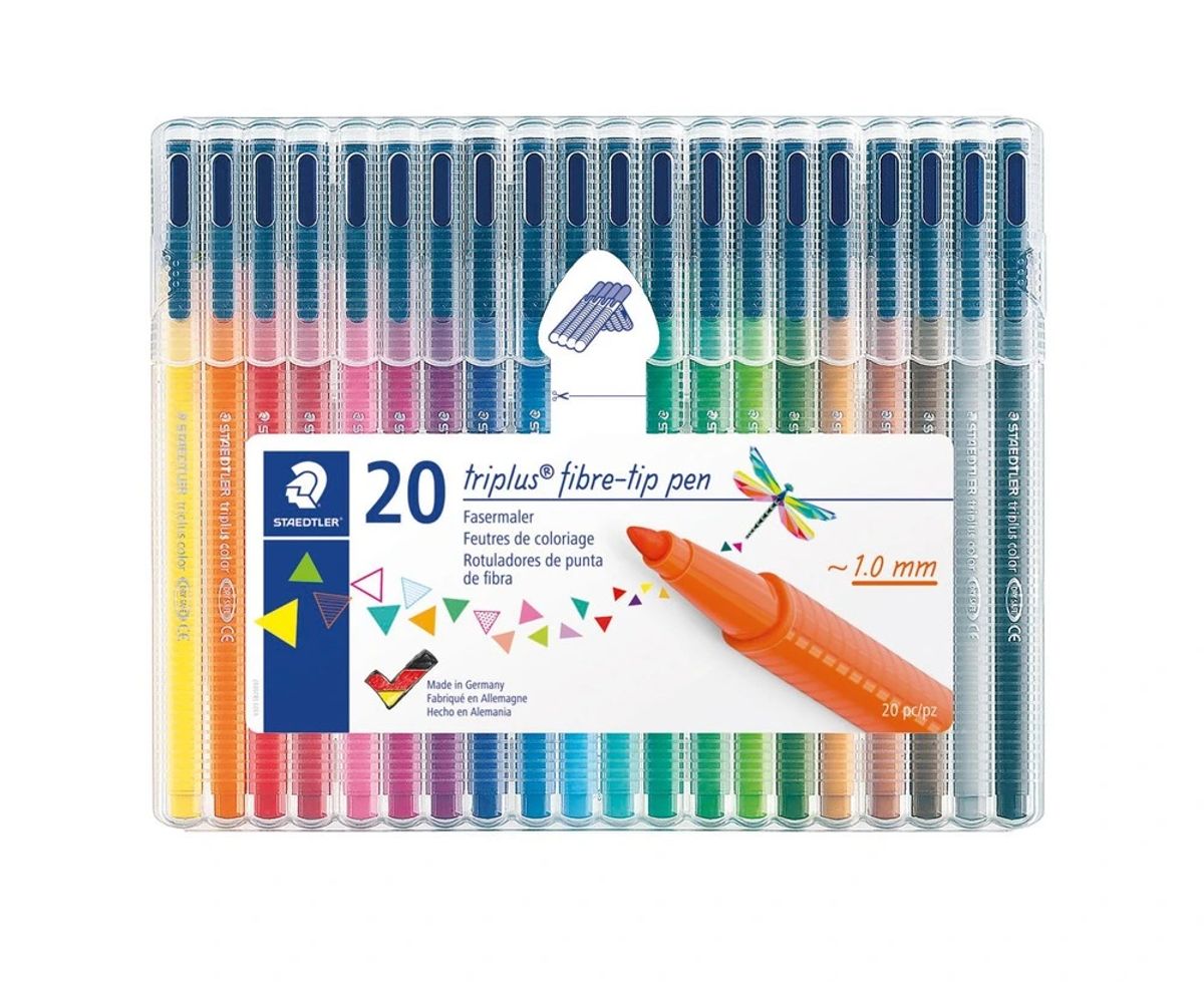 Tusser Staedtler triplus color 20 ass.