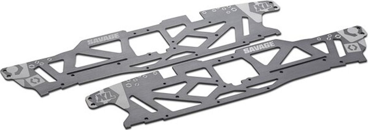 Tvp Chassis Set (savage Xl Flux V2/gunmetal) - Hp160111 - Hpi Racing