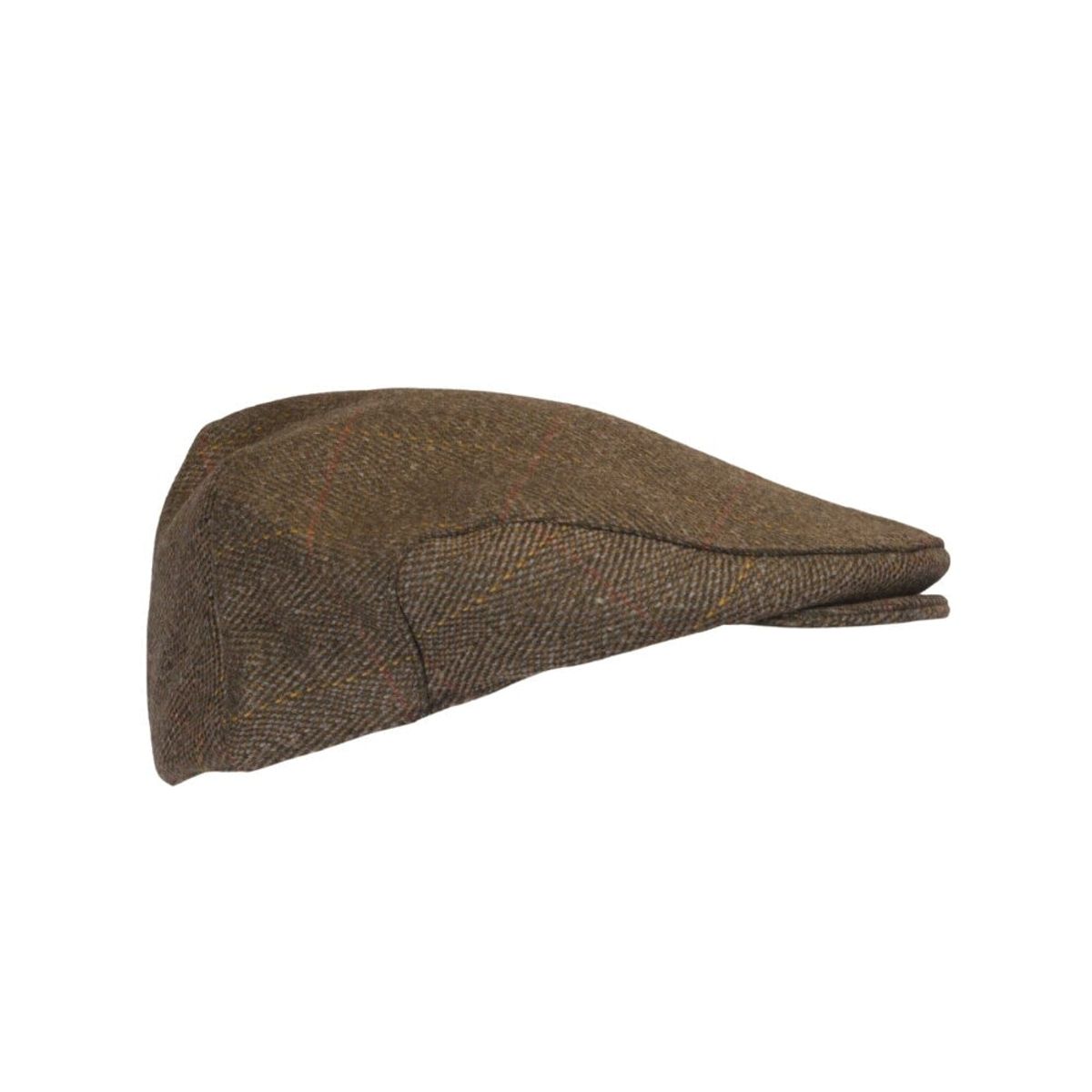 Tweed Country sixpence hat, brun - 3XL - 62 cm