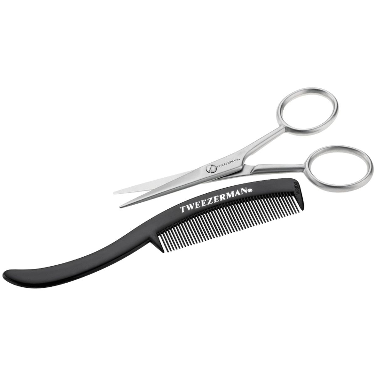 Tweezerman Moustache Scissors With Comb