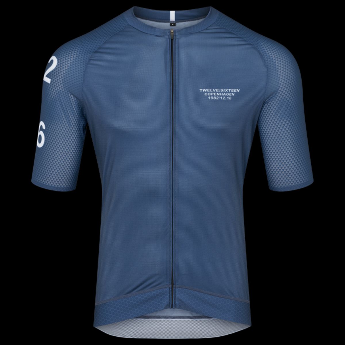 Twelve Sixteen Cykeltrøje Sky Jersey Blå - Large