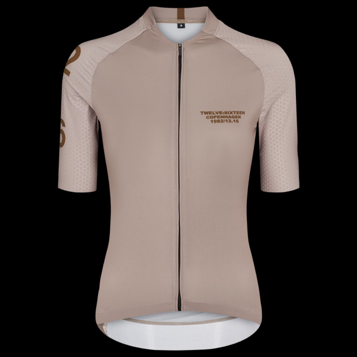 Twelve Sixteen Cykeltrøje Sky Pro Beige Kvinder Fit - Medium