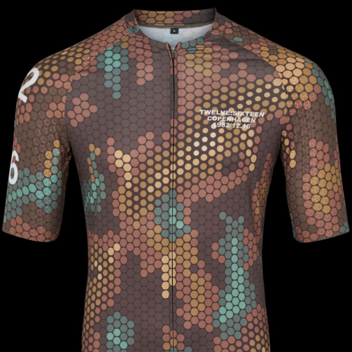 Twelve Sixteen Cykeltrøje Sky Pro Jersey Camo Green - Medium