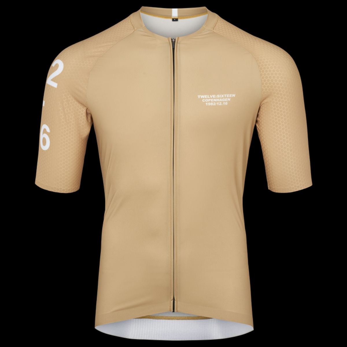 Twelve Sixteen Cykeltrøje Sky Pro Jersey L. Beige Rich - Small