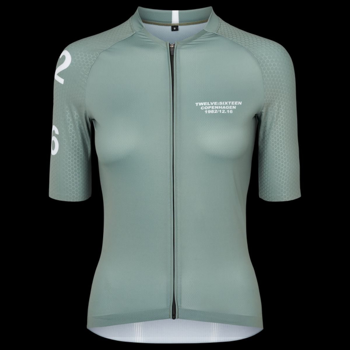 Twelve Sixteen Cykeltrøje Sky Pro Jersey Turf Grøn Kvinder Fit - Large