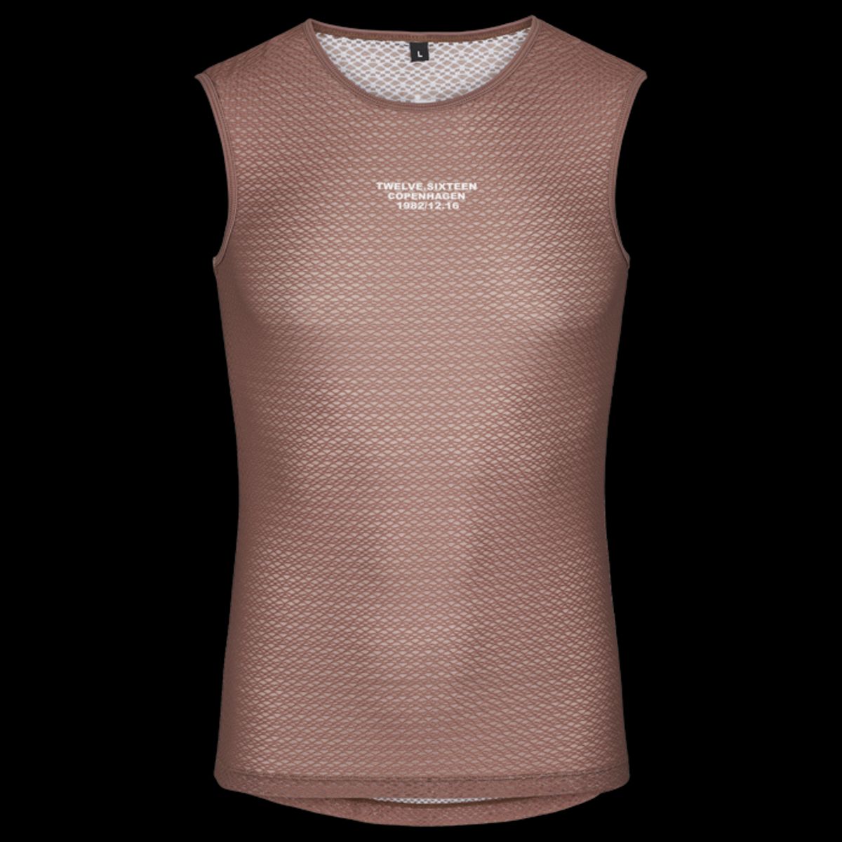 Twelve Sixteen Cykelundertrøje Tanktop Brun - Large