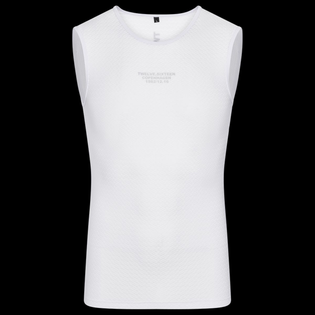 Twelve Sixteen Cykelundertrøje Tanktop Hvid - XS