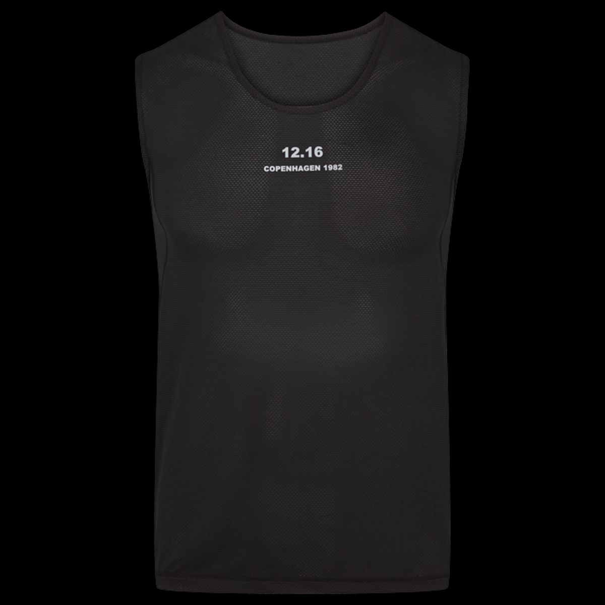 Twelve Sixteen Cykelundertrøje Tanktop Sort - Small