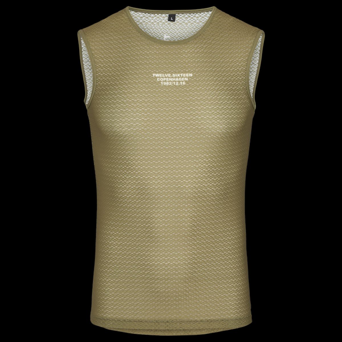 Twelve Sixteen Cykelundertrøjer Tanktop Olive - XXXL