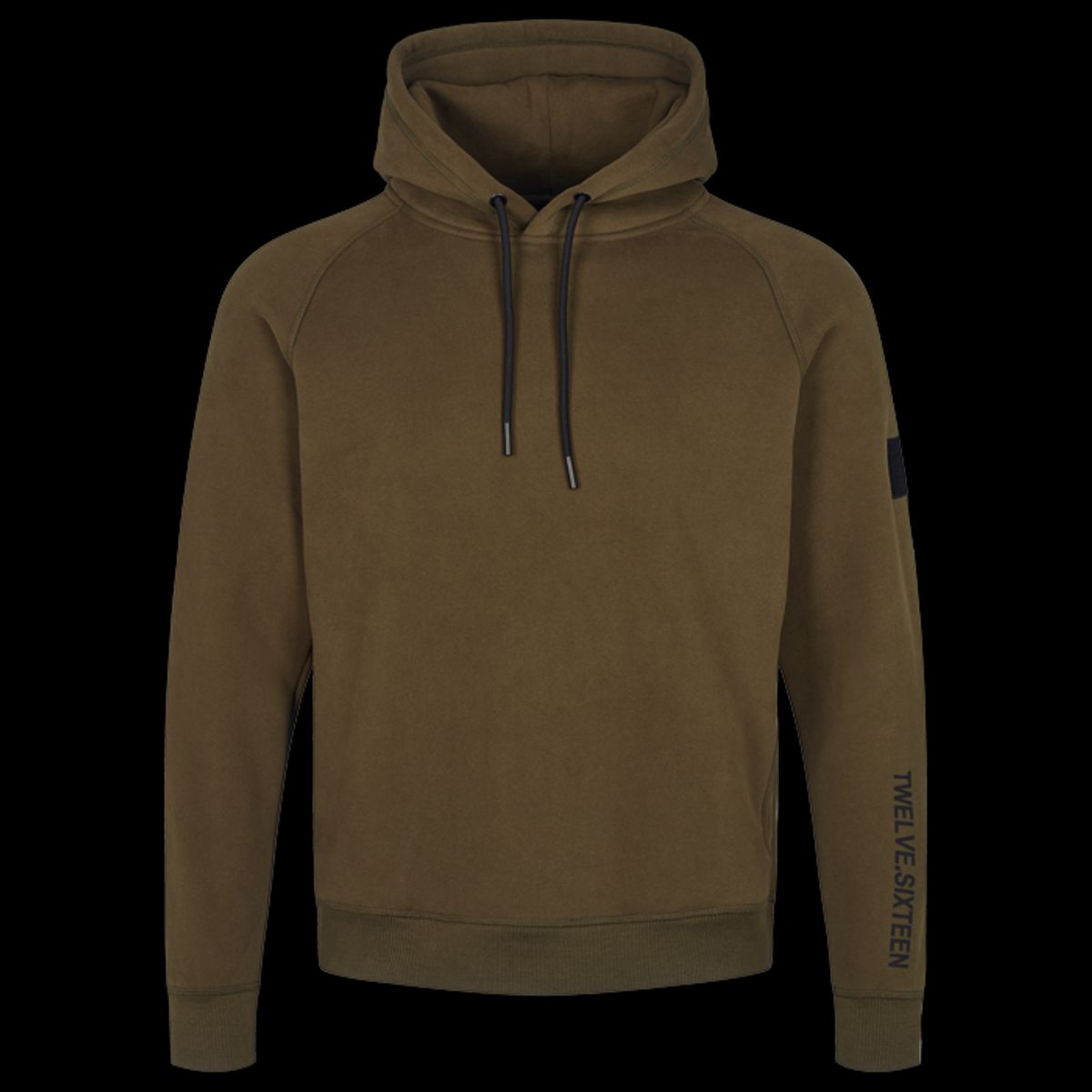 Twelve Sixteen Hoodie Flaske Grøn Bomuld - XS