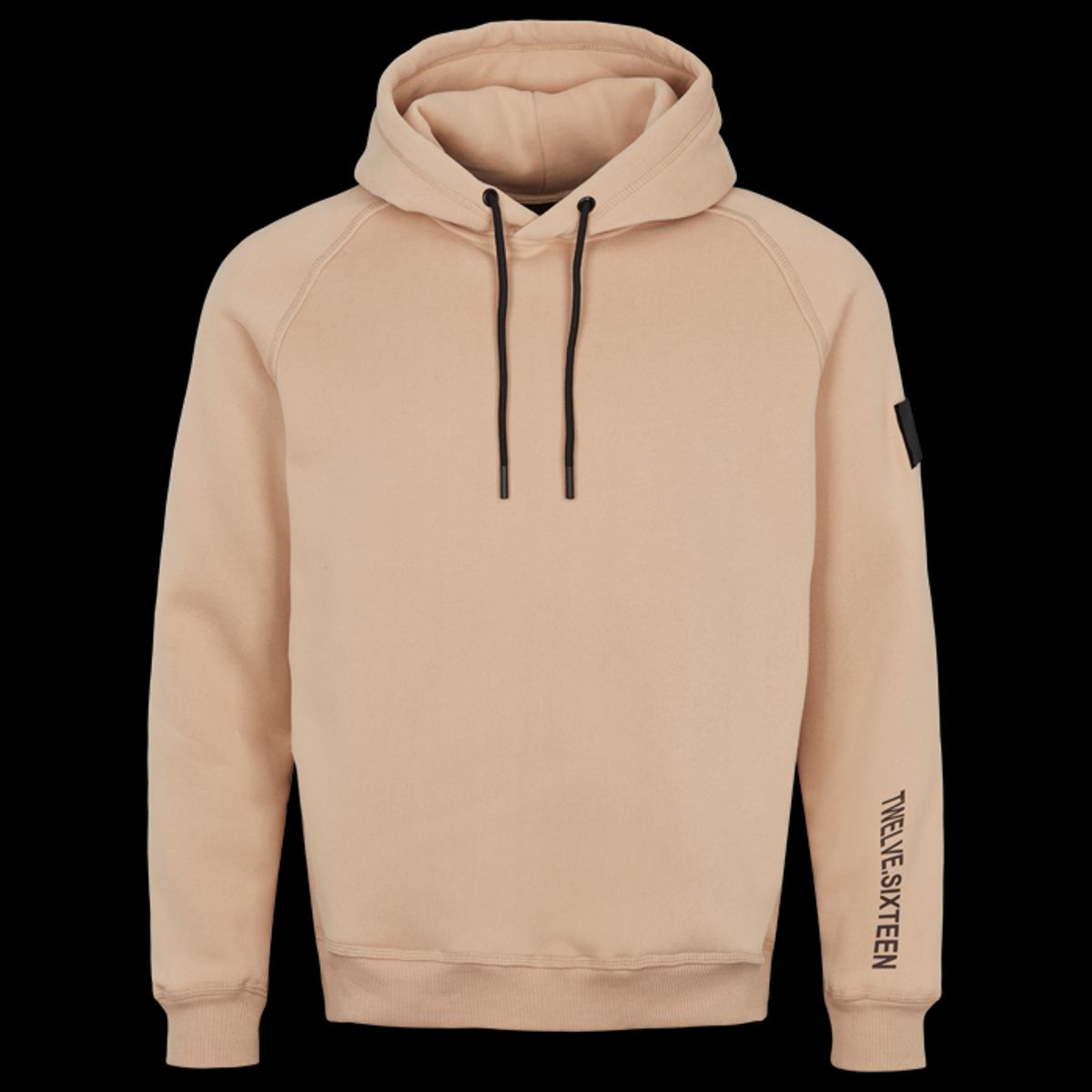 Twelve Sixteen Hoodie Sand Bomuld - Small