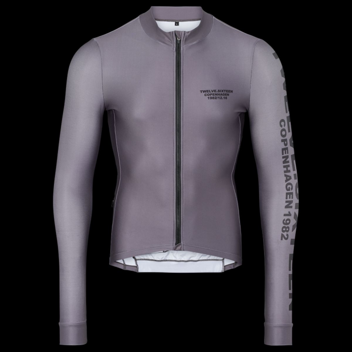 Twelve Sixteen Langærmet Cykeltrøje Sky Pro Grå - XS / Grey