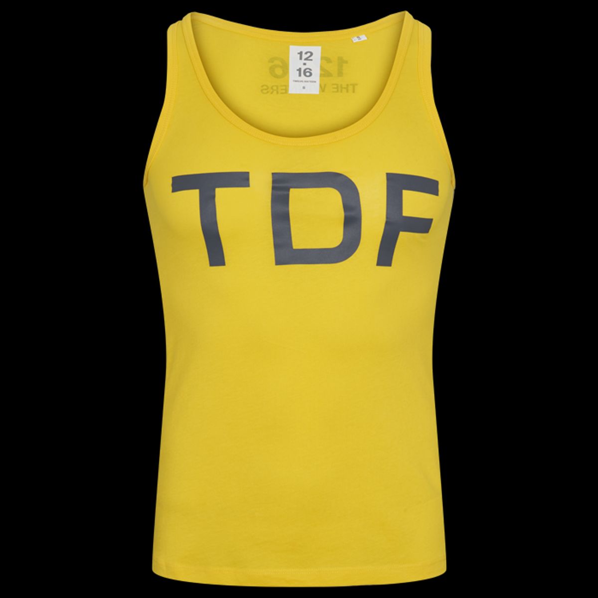 Twelve Sixteen Tank Top 100% Økologisk Bomuld Gul TDF - Large