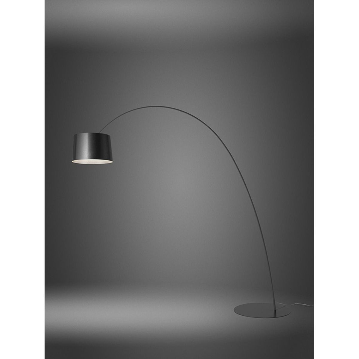 Twiggy Elle LED gulvlampe, grafit