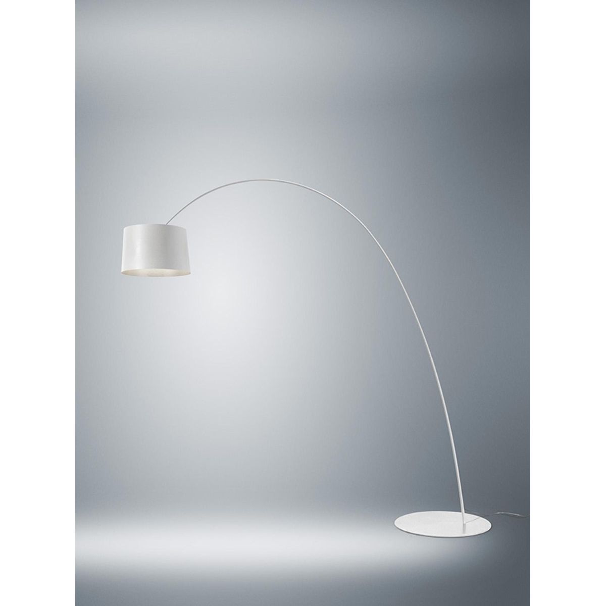 Twiggy Elle LED gulvlampe, hvid