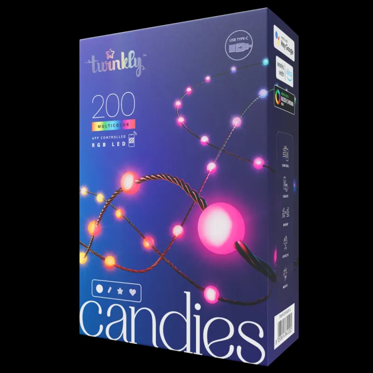 Twinkly Candies Pearl 200led