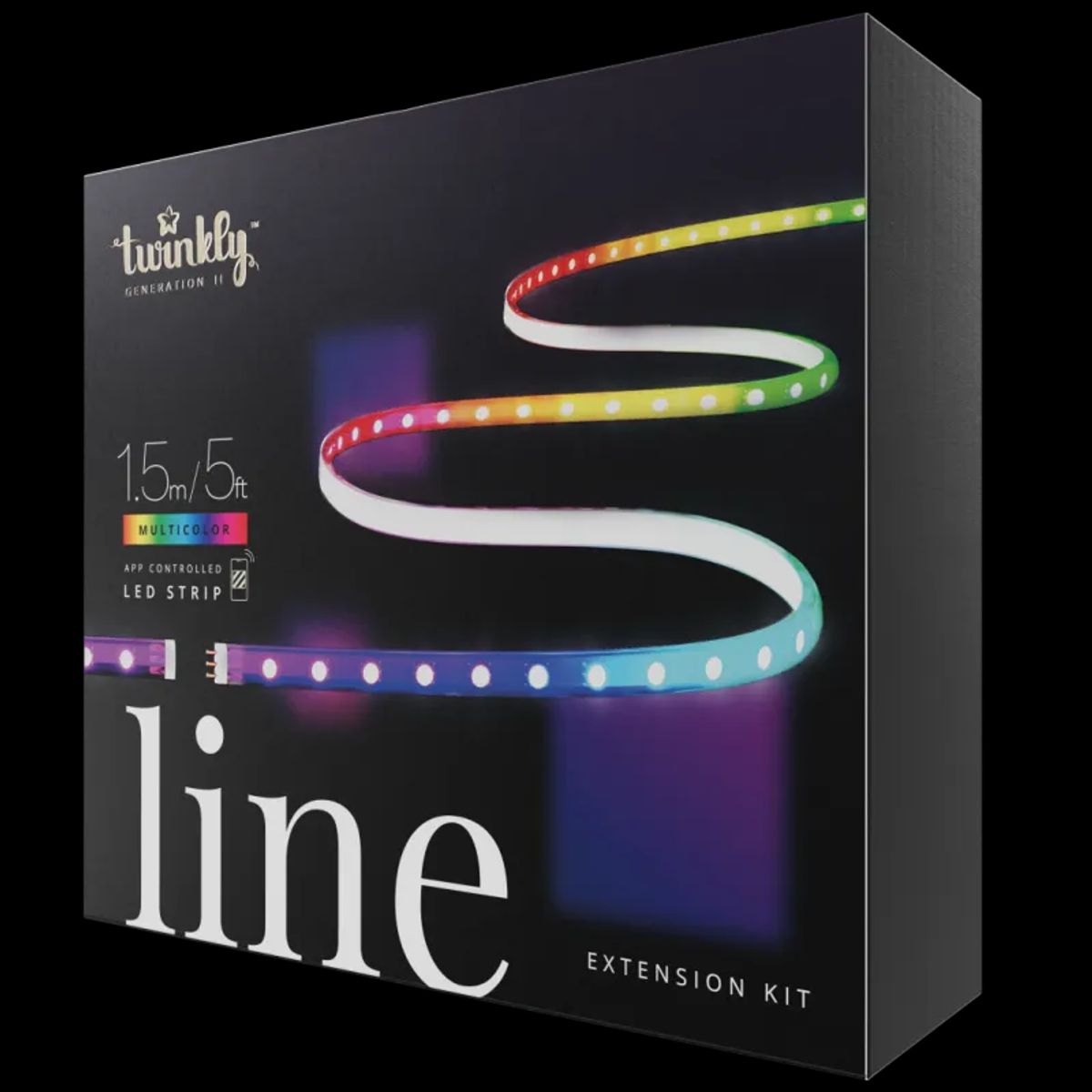 Twinkly Lightstrip - Line Forlænger Kit 1,5m Hvid