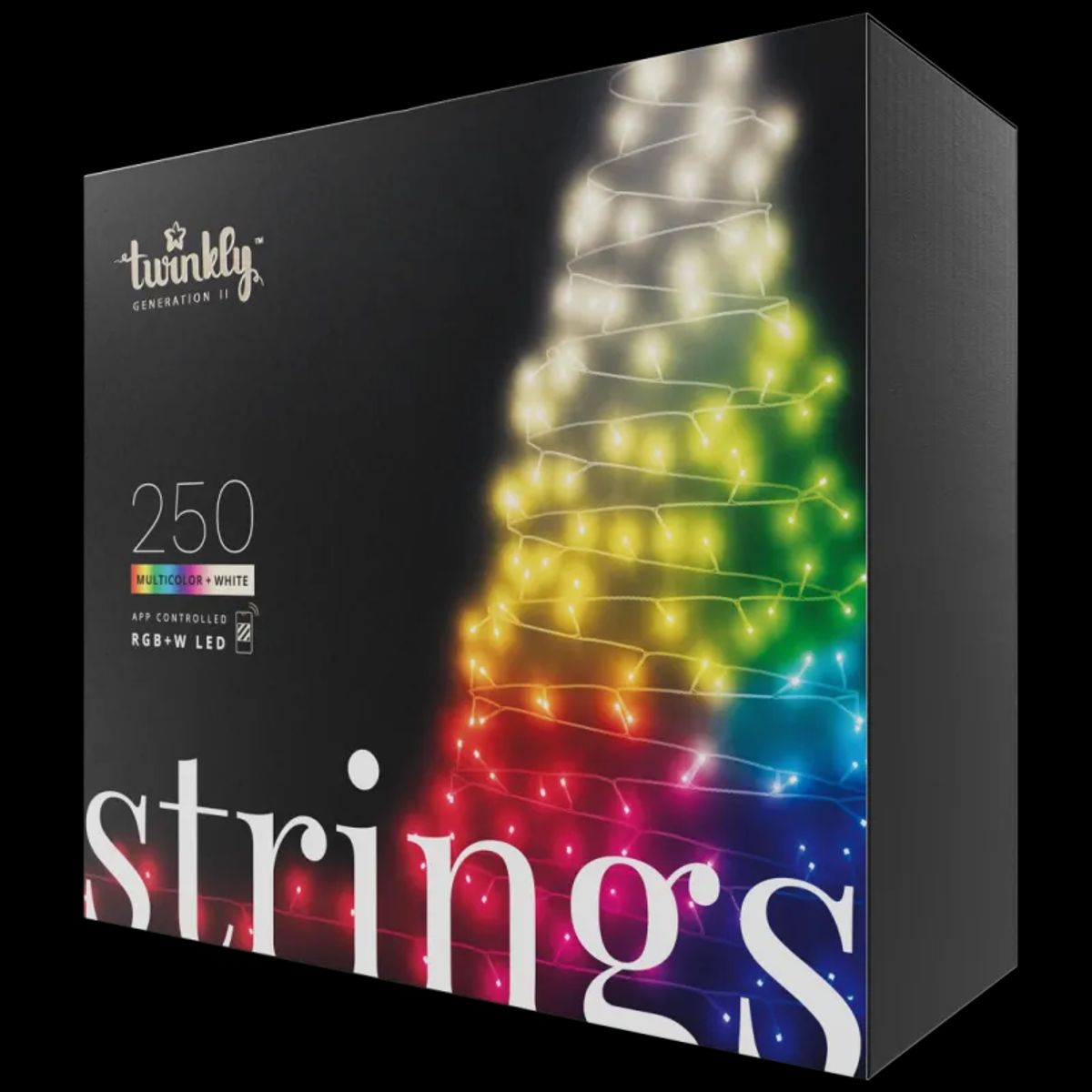 Twinkly String Smart Lyskæde 250 LED S.E. - Version 2.0 - 2020- Warm White Edition GEN II