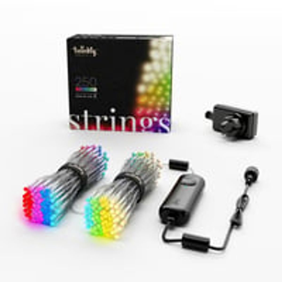 TWINKLY Strings 250 LED RGB-W lyskde