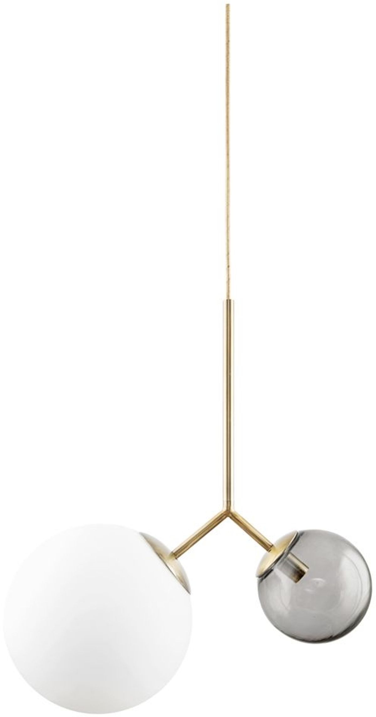 Twis, Pendel lampe, hvid/grå, 70 cm